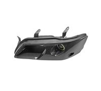Eejghfwq Car Headlamp Assembly For Mitsubishi For Evolution Evo 7 8 9 Left Side Vented Headlight Air Duct With Led Projector Light(Rhd, Passenger Side) Carbon Fiber Car Headlights Assembly