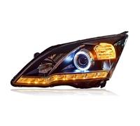 Eejghfwq Car HeadLight Assembly For CR-V For CRV 2007-2011 Headlights LED Headlight DRL Double Lens Hid Bi Xenon Auto Accessories Head Lamp(Headlight LED)