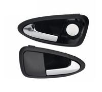 Eejghfwq Car Inner Handle for Seat for Ibiza for 6J 2010-2022 Left Right Black Door Handles Auto Inner Door Handles ABS 6J1837113AAH1 Car Interior Door Handles(Front Pair)