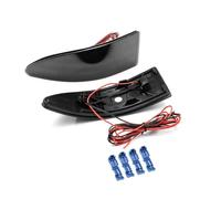 Eejghfwq Car Rear Reflector Light For Lexus IS250 IS350 IS220d IS200d 2006 2007 2008 2009 2010-2013 2X LED Rear Light Bumper Reflector Tail Brake Stop Rear Reflector Fog Light(Smoke Lens)