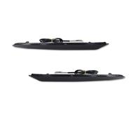 Eejghfwq Rear Bumper Reflector Light For Mondeo For Fusion 2013-2018 2xCar Rear Bumper Reflector Light Dynamic Turn Signal Lamp Tail Brake Light(Smoked Lens)