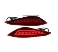 Eejghfwq Rear Bumper Reflector Light For Rush 2018 2019 2020 Fog Lamp 2x Rear Bumper Reflector Brake Light Park Driving Turn Signal 3 Function(Style A)
