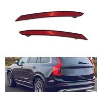 Eejghfwq Rear Bumper Reflector Light For Volvo For XC90 2016-2022 Car Rear Tail Light Reflector Lamp Bar Light FogLight Without Bulb 31468556 31468557(Left and Right)