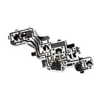 Eejghfwq Taillight Base For Peugeot 307 Hatchback 2008-2013 1 Pc Left/Right ABS Black Rear Tail Lamp Circuit Board Rear Light Circuit Board(Right)