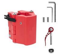 eejinwen Folding Holder Clamp for Xiao-mi Mi3 M365 Pro 1S Electric Scooter for Nin-ebot F20 F25 F30 F40 Clamp Vertical Rod Aluminum Steel(Rot)