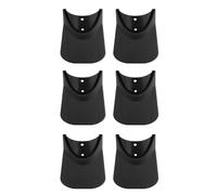 eejinwen For Ninebot Max G30 Electric Scooter Fender Wing Water Baffle Parts 2/4/6/8/10pcs Front Rear Mudguard Fishtail Shape(6PC)