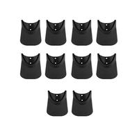 eejinwen For Ninebot Max G30 Electric Scooter Fender Wing Water Baffle Parts 2/4/6/8/10pcs Front Rear Mudguard Fishtail Shape(10PC)