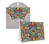 Eekstdbn Greeting Cards African Style Textile Pattern Greetingcard With All Occasion Cards Invitation Holiday Card Anniversary Card