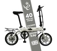eelo 1885 14" Folding Electric Bike for Adults - Easy to Fold, Carry and Store - UK Designed and Assembled Foldable eBike - Experience the Difference with a Queen's Award Winner