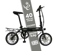 eelo 1885 14" Folding Electric Bike for Adults - Easy to Fold, Carry and Store - UK Designed and Assembled Foldable eBike - Experience the Difference with a Queen's Award Winner