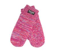 EEM children's winter gloves Mittens in three sizes, 100% soft cotton, Thinsulate thermal lining, pink mix L