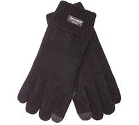 EEM ladies knit gloves JETTE-IP with touch function, Thinsulate thermal lining, smartphone - black - Large