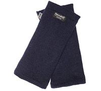 EEM Ladies knit wrist warmers MAYA with Thinsulate thermal Insulation, navy