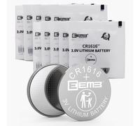 EEMB 10 PACK CR1616 Battery 3V Lithium Battery Button Coin Cell Batteries 1616 Battery DL1616 ECR1616 for Remote Control, Watch, Calculator, Thermometer, Mobile Game
