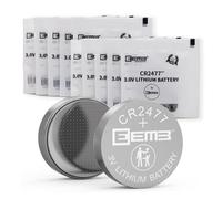 EEMB 10 PACK CR2477 Battery 3V Lithium Battery Button Coin Cell Batteries 2477 Battery DL2477, ECR2477 for Electronic Candle, Light, Remote Control, Key Fob, Alarm, Contact Sensor, Smart Devices