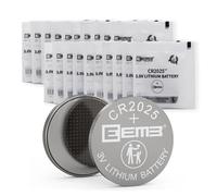 EEMB 20 PACK CR2025 Battery 3V Lithium Battery Button Coin Cell Batteries 2025 Battery for Key FOBs, calculators, Coin counters, Watches, Heart Rate Monitors, Glucose monitors and More