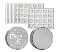 EEMB 200 PACK CR2477 Battery 3V Lithium Battery Button Coin Cell Batteries 2477 Battery DL2477, ECR2477 for Electronic Candle, Light, Remote Control, Key Fob, Alarm, Contact Sensor, Smart Devices