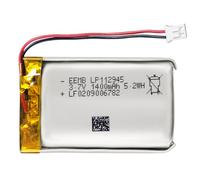 EEMB 3.7V Lipo Battery 1400mAh 112945 Lithium Polymer ion Battery Rechargeable Lithium ion Polymer Battery with JST Connector Make Sure Device Polarity Matches with Battery Before Purchase!
