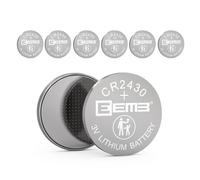 EEMB 6-Pack CR2430 Battery 3V Lithium 2430 Button Coin Cell Batteries DL2430 BR2430 for Remote Controls, Car Key Fobs, Electronic Candles, Glucose Monitors & Smart Devices