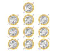 EEMB CR2025 Lithium Battery with Solder Tabs 3V Tabbed Battery,10PCS