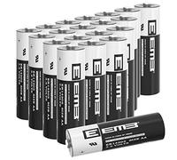 EEMB ER14505 AA 3.6V Lithium Battery Li-SOCL₂ Non-Rechargeable Battery SB-AA11 LS14500 TL-5903 SL-360 S7-400 ER14500 for Water Electricity Meter Gas PLC Facility Equipment Spare Generic Battery (20)