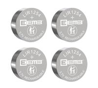 EEMB LIR1254 3.7V Rechargeable Battery, 65mAh, 4PCS | for Sony Wf1000X XM3 SP600 700 900 Battery Jabra Rox BandO H5 E6 Galaxy Buds Bluetooth Headset Battery