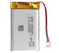 EEMB Lithium Polymer battery 3.7V 1300mAh 883048 Lipo Rechargeable Battery Pack with wire JST Connector-confirm device & connector polarity before purchase