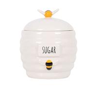 EEMKAY® New Beautifully Beehive Designed Honeycomb Single Canister Ideal For Kitchen Countertop G-2 (Sugar)