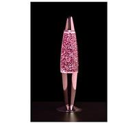 EEMKAY® New Classic Rocket Design Peaceful Motion Mood lamp Pink Base Pink Glitter Home Decor