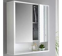 EEMKAY® New Norsk High Gloss Bathroom Storage Cabinet Mirror Modern & Functional Design