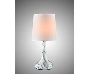 EEMKAY® New Stunning Design Metal Base Rimini Marble Touch Lamp Touch Switch 60Watt Home Decor