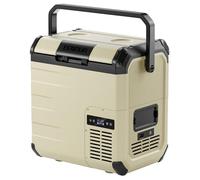 EENOUR D18 12 Volt Car Refrigerator, Portable Freezer, 19Qt/18L Battery and 25W Solar Power Cooler, -4~22°F, 12/24V DC, 110~240V AC, Ideal Electric Cooler