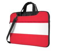 eeprty Austrian Flag Print Stylish Printed Laptop Bag Modern Retro Computer Tote For Her Unique Birthday Gift