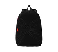 eeprty Black Spider Printing Boys Girls Drawstring Bags String Backpack Bulk Cinch Sack Tote Bags For Gym, Sports, Travel