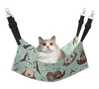 eeprty Cartoon Cute Otter Pet Cage Hammock,Warm Pet Hammock,Soft Hanging Cat Bed Mat Winter Warm