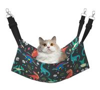 eeprty Cartoon Dinosaur Pet Cage Hammock,Warm Pet Hammock,Soft Hanging Cat Bed Mat Winter Warm
