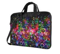 eeprty Colorful Rainbow Stars Print Stylish Printed Laptop Bag Modern Retro Computer Tote For Her Unique Birthday Gift