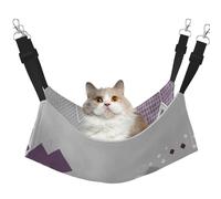eeprty Different Colored Squares Pet Cage Hammock,Warm Pet Hammock,Soft Hanging Cat Bed Mat Winter Warm