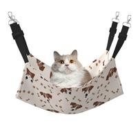 eeprty Dog Bones Pet Cage Hammock,Warm Pet Hammock,Soft Hanging Cat Bed Mat Winter Warm