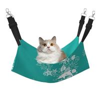 eeprty Dolphins Flowers Sea Starfish Coral Seashell Pet Cage Hammock,Warm Pet Hammock,Soft Hanging Cat Bed Mat Winter Warm