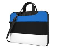 eeprty Flag Of Estonia Print Stylish Printed Laptop Bag Modern Retro Computer Tote For Her Unique Birthday Gift