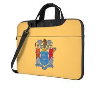 eeprty Flag Of New Jersey Print Stylish Printed Laptop Bag Modern Retro Computer Tote For Her Unique Birthday Gift