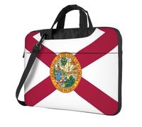 eeprty Florida State Flag Print Stylish Printed Laptop Bag Modern Retro Computer Tote For Her Unique Birthday Gift