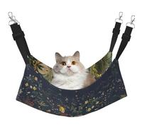 eeprty Flowers Birds Pet Cage Hammock,Warm Pet Hammock,Soft Hanging Cat Bed Mat Winter Warm
