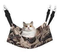 eeprty Funny Pug Pattern Pet Cage Hammock,Warm Pet Hammock,Soft Hanging Cat Bed Mat Winter Warm