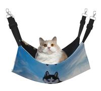 eeprty Husky Dogs Pet Cage Hammock,Warm Pet Hammock,Soft Hanging Cat Bed Mat Winter Warm