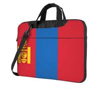 eeprty Mongolian Flag Print Stylish Printed Laptop Bag Modern Retro Computer Tote For Her Unique Birthday Gift