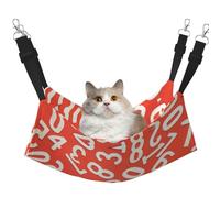 eeprty Numbers Arts Pet Cage Hammock,Warm Pet Hammock,Soft Hanging Cat Bed Mat Winter Warm