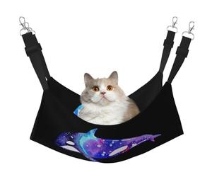 eeprty Orca Killer Whale Pet Cage Hammock,Warm Pet Hammock,Soft Hanging Cat Bed Mat Winter Warm