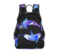 eeprty Orca Killer Whale Printing Lightweight Backpack,Packable Backpack,Travel Backpack,Backpack Travel Laptop Women Daypack